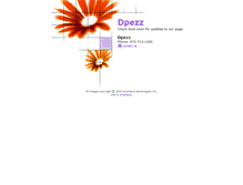 Tablet Screenshot of dpezz.com